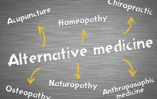 Alternative medicine concept